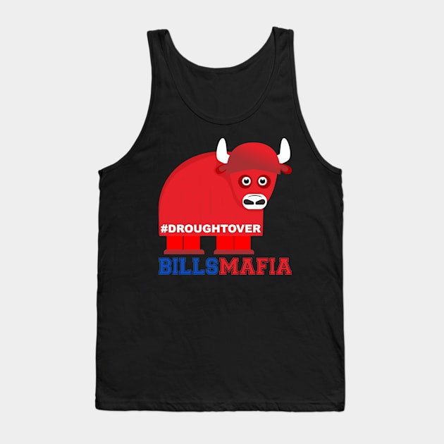 Buffalo Bills Playoff Drought Over Tank Top by leobishop